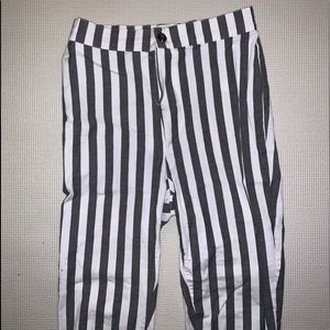Urban Outfitters stripped pants
